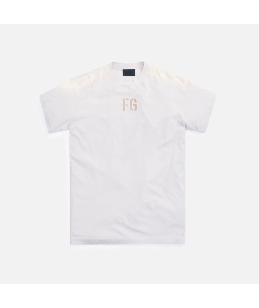 Fear of God "FG" Tee - Vintage Concrete White le concept de la Pate a emporter 