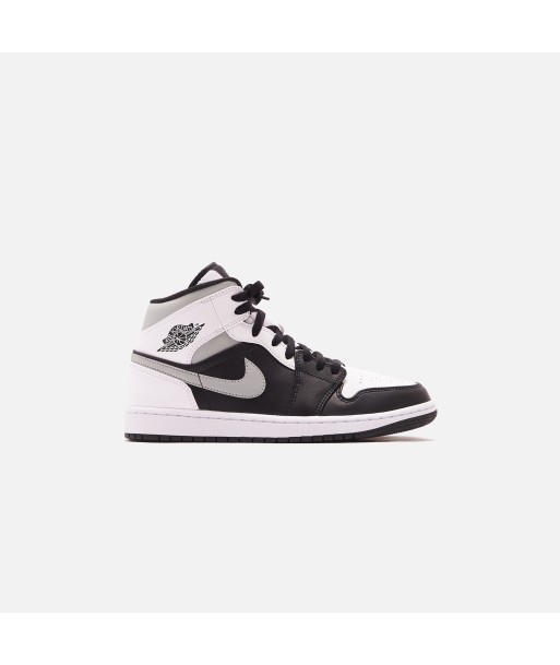 Nike Air Jordan 1 Mid - Black / White / Light Smoke / Grey l'évolution des habitudes 