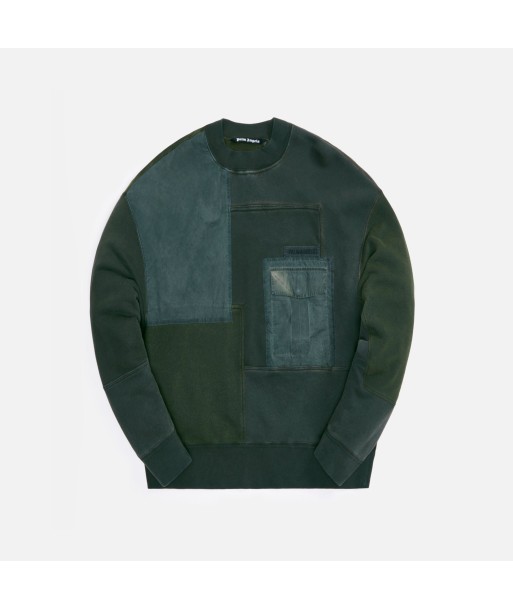 Palm Angels Patchwork Military Crewneck - Olive suggérées chez