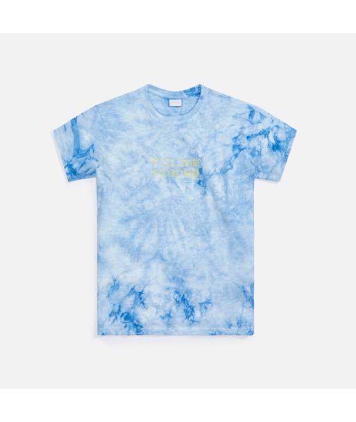 Filling Pieces Studio Tee Tie Dye Colours - Blue 2023