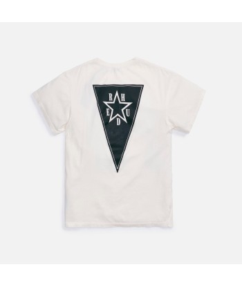 Rhude Post Stamp Tee - White Les magasins à Paris et en Île-de-France