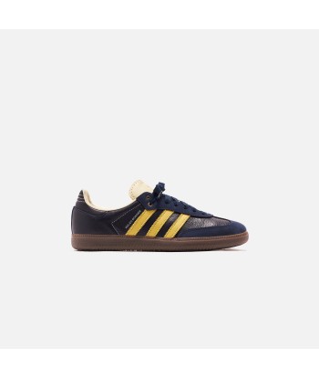 adidas Consortium Wales Bonner Samba - Collegiate Navy / Cream White / Yellow rembourrage situé sous