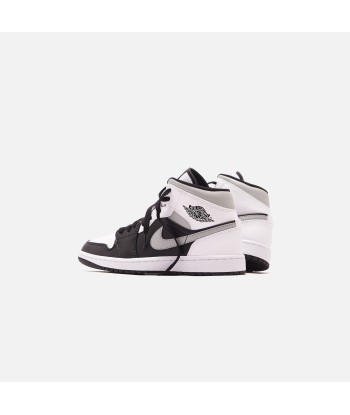 Nike Air Jordan 1 Mid - Black / White / Light Smoke / Grey l'évolution des habitudes 