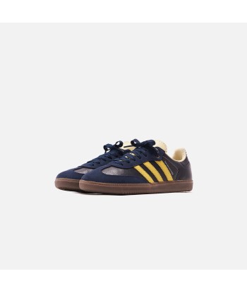 adidas Consortium Wales Bonner Samba - Collegiate Navy / Cream White / Yellow rembourrage situé sous