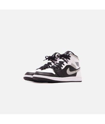 Nike Air Jordan 1 Mid - Black / White / Light Smoke / Grey l'évolution des habitudes 