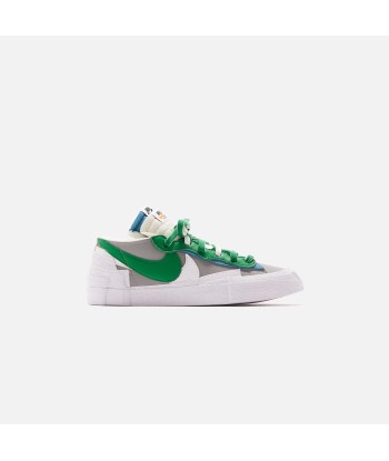 Nike x Sacai Blazer Low - Medium Grey / Classic Green / White Par le système avancé 