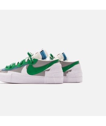 Nike x Sacai Blazer Low - Medium Grey / Classic Green / White Par le système avancé 