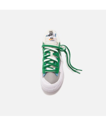 Nike x Sacai Blazer Low - Medium Grey / Classic Green / White Par le système avancé 