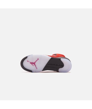 Nike BG Air Jordan 5 Retro - Varsity Red / Black / White Véritable concentré