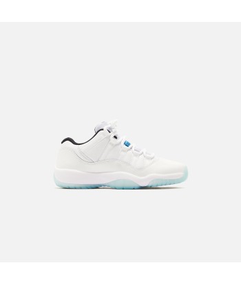 Nike Grade School Air Jordan 11 Retro Low - White / Legend Blue / Black de France