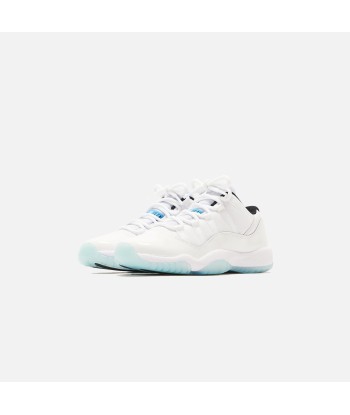 Nike Grade School Air Jordan 11 Retro Low - White / Legend Blue / Black de France