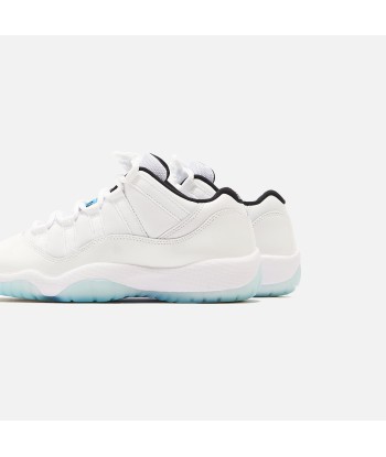 Nike Grade School Air Jordan 11 Retro Low - White / Legend Blue / Black de France