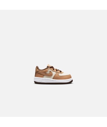 Nike TD Air Force 1 QS - Natural / Underbrush / Acorn Fin de série