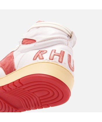 Rhude Rhecess High - White / Red ouvre sa boutique