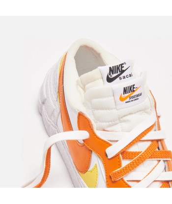 Nike x Sacai Blazer Low - Magma Orange / White Economisez 