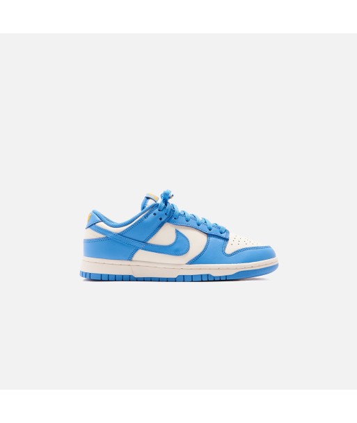 Nike WMNS Dunk Low - Sail / Coast / University Gold rembourrage situé sous