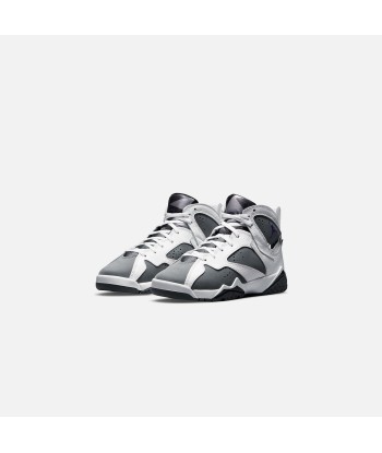 Nike Grade School Air Jordan 7 - Retro White / Varsity Purple / Flint Grey / Black Faites des économies