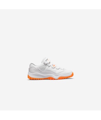 Nike Pre-School Air Jordan 11 Retro Low - White / Bright Citrus Le MVP de beaucoup