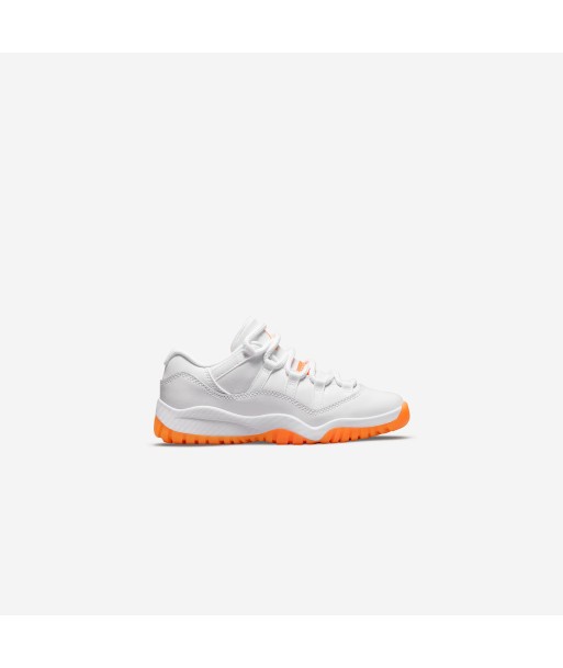 Nike Pre-School Air Jordan 11 Retro Low - White / Bright Citrus Le MVP de beaucoup