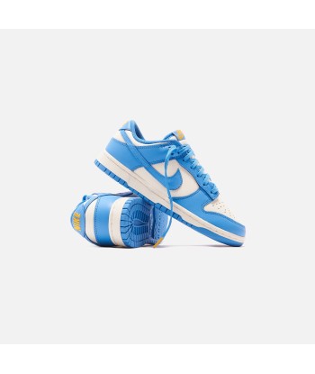 Nike WMNS Dunk Low - Sail / Coast / University Gold rembourrage situé sous