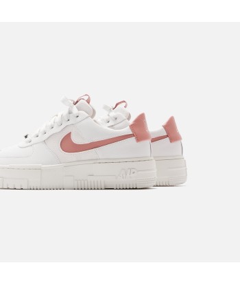 Nike WMNS Air Force 1 Pixel - Summit White / Rust Pink Jusqu'à 80% De Réduction