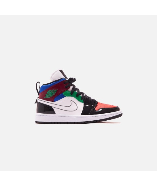 Nike WMNS Air Jordan 1 Mid SE- Black / White / University Red / Hyper 50-70% off 