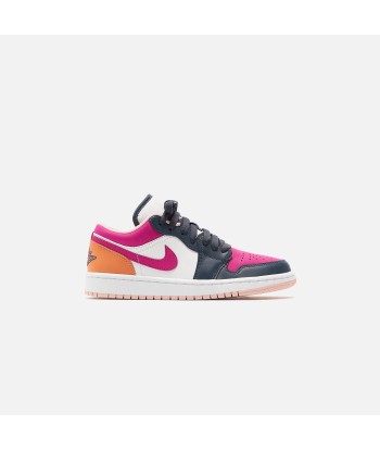 Nike WMNS Air Jordan 1 Low SE - Thunder Blue / White / Healing Orange 50% de réduction en Octobre 2024