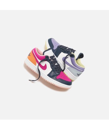 Nike WMNS Air Jordan 1 Low SE - Thunder Blue / White / Healing Orange 50% de réduction en Octobre 2024