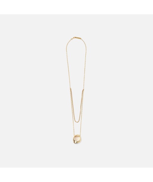 Ambush Misfit Stone Ring Necklace - Gold Faites des économies