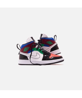 Nike WMNS Air Jordan 1 Mid SE- Black / White / University Red / Hyper 50-70% off 