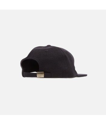 by Parra Surprised 6 Panel Hat - Black Paris Déstockage Promo