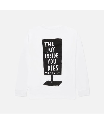 by Parra Joy Inside L/S Tee - White pas chere