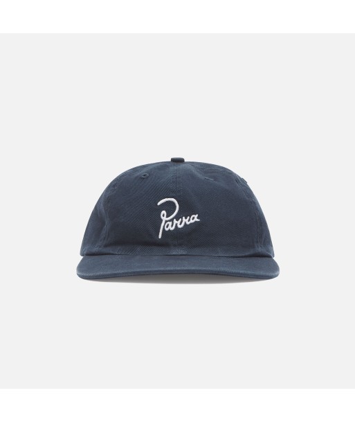 by Parra Washed Signature Logo Hat - Navy 2023