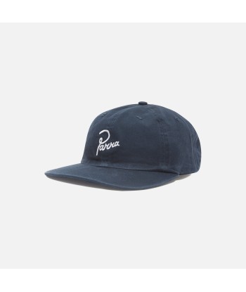 by Parra Washed Signature Logo Hat - Navy 2023