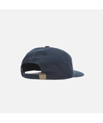 by Parra Washed Signature Logo Hat - Navy 2023