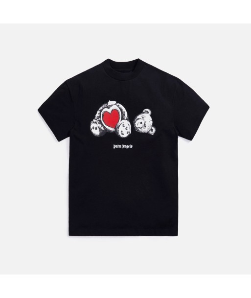 Palm Angels Bear in Love Classic Tee - Black Dans la société mordern