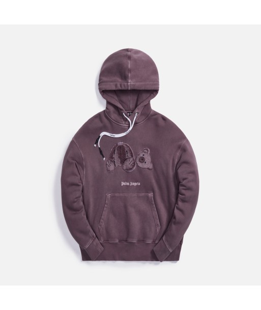 Palm Angels GD Palm Angels Bear Hoodie - Grape la livraison gratuite