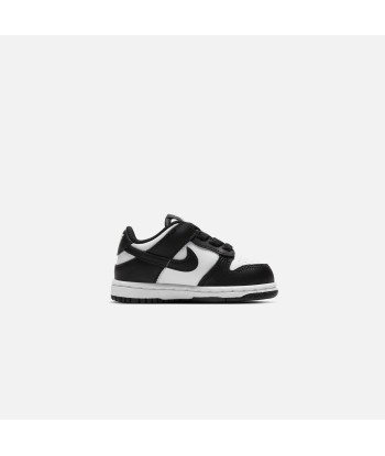 Nike TD Dunk Low - White / Black Véritable concentré