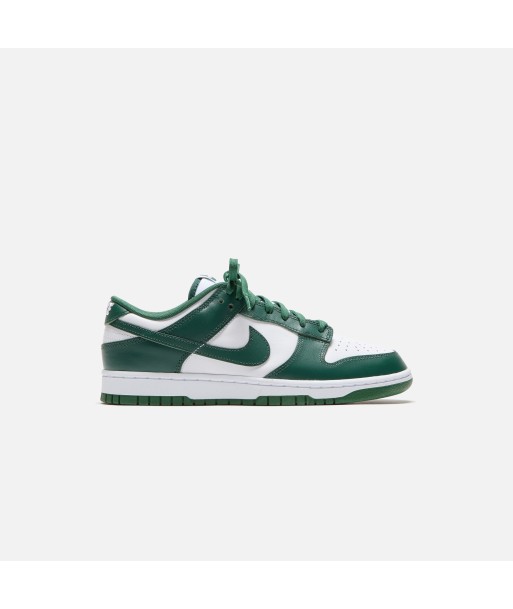 Nike Dunk Low Retro - White / Team Green / Total Orange soldes