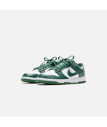 Nike Dunk Low Retro - White / Team Green / Total Orange soldes