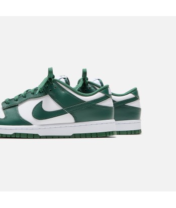 Nike Dunk Low Retro - White / Team Green / Total Orange soldes