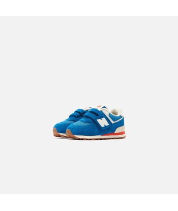 New Balance 574 Toddler - Light Rogue Wave / Ghost Pepper Economisez 