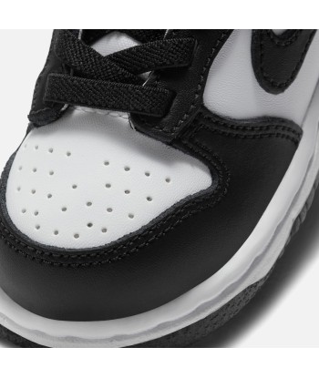 Nike TD Dunk Low - White / Black Véritable concentré