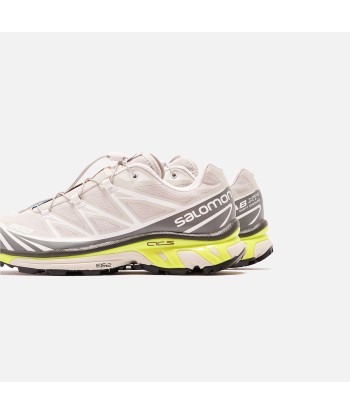 Salomon XT-6 Advanced - Lunar Rock / Quiet Shade / Safety Yellow le des métaux précieux