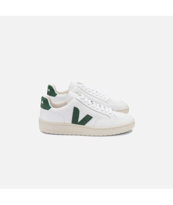 Veja V-12 Leather - Extra White / Cyprus 50-70% off 