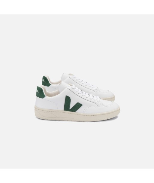 Veja V-12 Leather - Extra White / Cyprus 50-70% off 