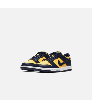 Nike Grade School Dunk Low BG Michigan - Varsity Maize / Midnight Navy / White / Total Orange vous aussi creer 