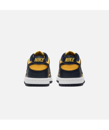 Nike Grade School Dunk Low BG Michigan - Varsity Maize / Midnight Navy / White / Total Orange vous aussi creer 