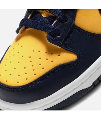 Nike Grade School Dunk Low BG Michigan - Varsity Maize / Midnight Navy / White / Total Orange vous aussi creer 