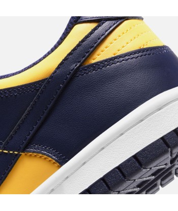 Nike Grade School Dunk Low BG Michigan - Varsity Maize / Midnight Navy / White / Total Orange vous aussi creer 